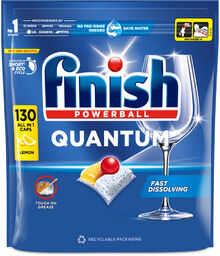 Finish Quantum, kapsułki do zmywarki, 130 sztuk