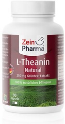 Zein Pharma - L-Teanina, 250mg, Suplement diety, 90