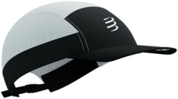 COMPRESSPORT Czapka biegowa 5 PANEL LIGHT CAP white/black