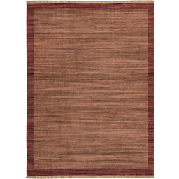 Dywan nowoczesny Royal Wool bordiura bordowy