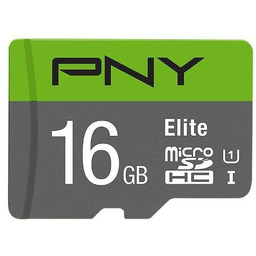 PNY Karta pamięci microSDHC Elite 16GB P-SDU16GU185GW-GE