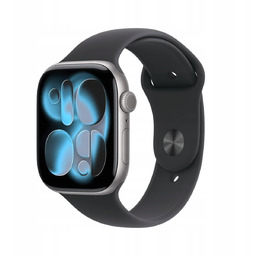 Apple Watch Series 11 LTE 42mm Szary/Czarny S/M