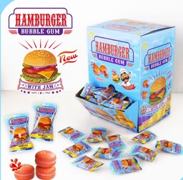 Guma do żucia HAMBURGER BUBBLE GUM 200 sztuk
