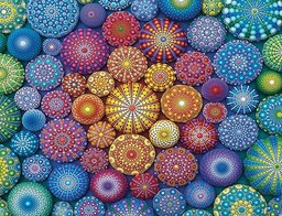 Ravensburger - Puzzle Mandala tęcza, 2000 elementów, pomysł