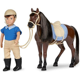 Lori  Mała lalka i zabawka koń