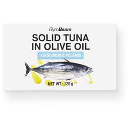 GymBeam Tuńczyk w oliwie z oliwek 120 g