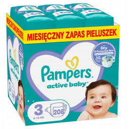 Pampers Active Baby pieluszki rozmiar 3, 6-10 kg,