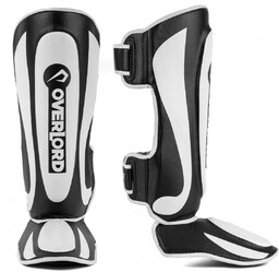 Overlord Ochraniacze Piszczeli Fighter White Black