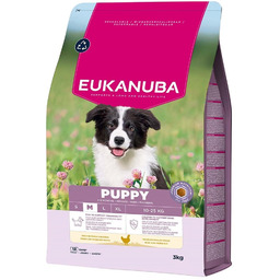 EUKANUBA Puppy Medium Breeds Chicken 3 kg kurczak