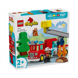Lego 10473 Duplo Wóz strażacki z wężem