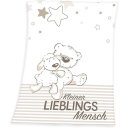 Herding Fynn Kocyk Dziecięcy, Motyw z Misiem, Flausz