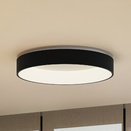 Lampy sufitowe Arcchio, Aleksi, ściemnialny, czarny, kuchnia, metal,