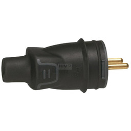 Wtyczka gumowa 2P+Z - 16 A - IP44