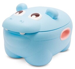 SUN BABY Nocnik B13.003.0.2 Hippo Niebieski