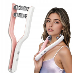 MASAŻER TWARZY EMS MICROPRĄDY 400MAH RÓŻOWY NA PODBRÓDEK