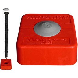 Niemcy Punkt graniczny / pomiarowy PLASTMARK 40cm