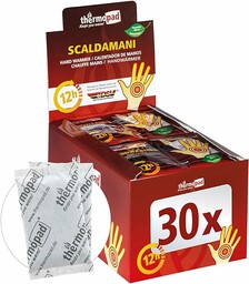 Thermopad bardzo ciepły ogrzewacz do rąk, 30 sztuk,