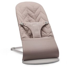 Babybjorn Leżaczek Bliss Woven Sand grey
