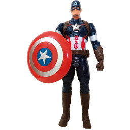 WKS, AVENGERS Figurka Interaktywna KAPITAN AMERYKA 30cm