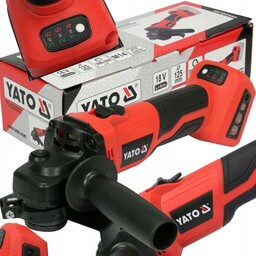 Yato Szlifierka Kątowa 18V Bezszczotkowa Regulacja Obrotów 125mm