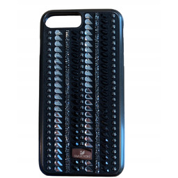 Etui case iphone 6/6Splus Swarovski czarny