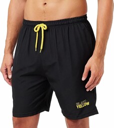 Borussia Dortmund Męskie kąpielówki Bermudy Black&Yellow