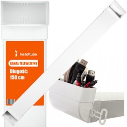 Kanał Podtynkowy Telewizyjny Kablowy 150cm 110x55 mm Płaski