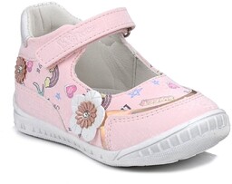 Baleriny buty dziewczęce na rzep Wojtyłko 23705-20