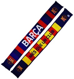 FC Barcelona szalik kibica dwustronny Double Knitted Scarf