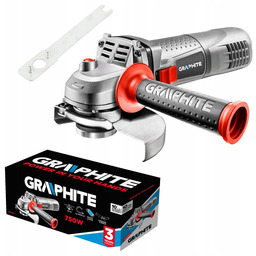 Graphite Szlifierka Kątowa Polerka 750W Tarcza 115x22.2mm 12