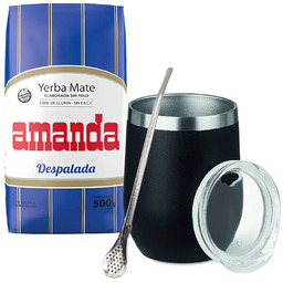 Zestaw Startowy Yerba Mate Amanda Despalada + Akcesoria
