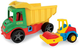Wader, Multi truck, wywrotka z walcem
