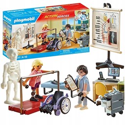 Playmobil Szpital Oddział Ortopedii Action Heroes 69 El.