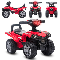 Pojazd Jeździk Quad dla dziecka Good Year czerwony