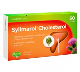 Sylimarol Cholesterol, 30 kapsułek