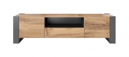 Cama Meble Szafka RTV WOOD 180/44/48 dąb wotan