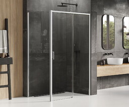 NEW TRENDY D-0305A/D-0125B Kabina prysznicowa PRIME 1D prostokątna