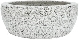 Elior Szara okrągła umywalka ceramiczna - Kiterio 6X