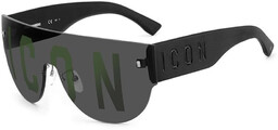 Okulary DSQUARED2 ICON0002S807. Okulary przeciwsłoneczne, Kolor czarny. Mężczyzna.