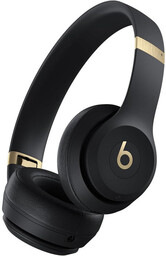Wireless headphones Beats Solo 4 (Black & Golds)