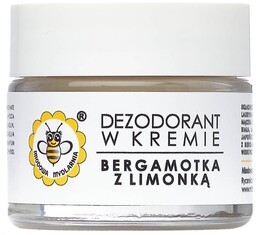 Miodowa Mydlarnia Dezodorant w kremie Bergamotka z Limonką