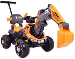 DUŻA KOPARKA, JEŹDZIK NA AKUMULATOR, RUCHOMA ŁYŻKA, SPRZĘGŁO,