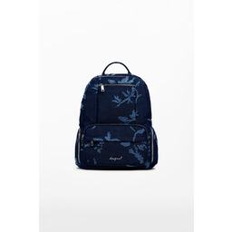 Mały plecak z denimu devoré