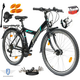 Rower Męski Damski Górski 26'' Młodzieżowy MTB Hardtail