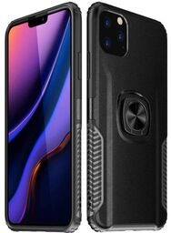 Armor Ring etui Xiaomi Redmi Note 9 Czarne