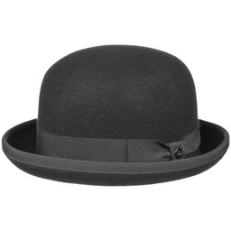 Kapelusz Melonik Filc Wełniany Uni by Lierys, czarny