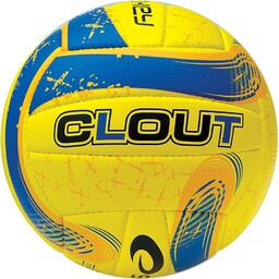 Piłka siatkowa Spokey Clouth II 834043 żółto-niebieska
