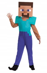 Stój dziecięcy Minecraft Steve rozmiar M