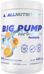 Allnutrition - Suplement Big Pump Pre-Workout pomarańczowy 420