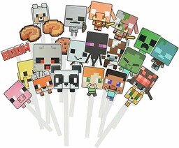 Paladone Zestaw rekwizytów fotograficznych Minecraft, 58 rekwizytów